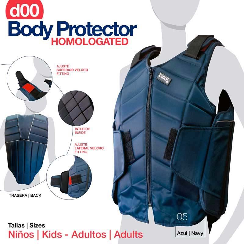 Body Protector ZALDI TALLA 10 AÑOS - Imagen 1