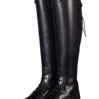 Botas de cuero unisex HKM Sports Equipment Zavira, color negro - Imagen 2
