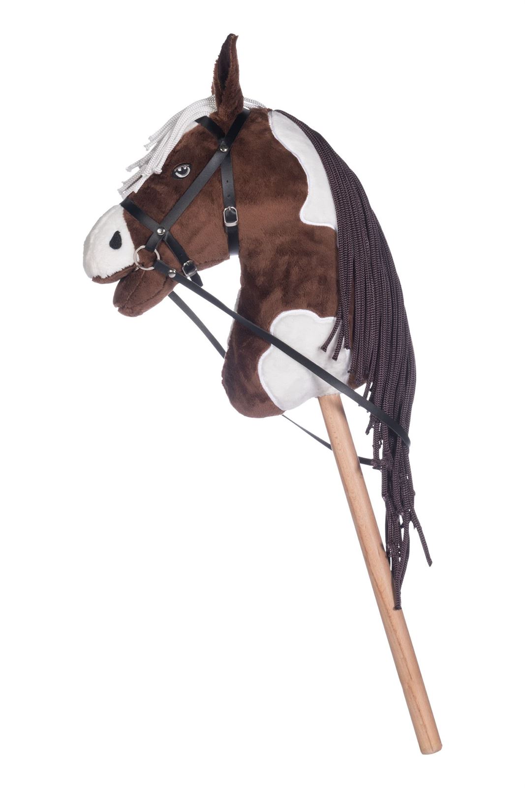 Caballo Hobby Horsing HKM Sports Equipment marrón/blanco - Imagen 2