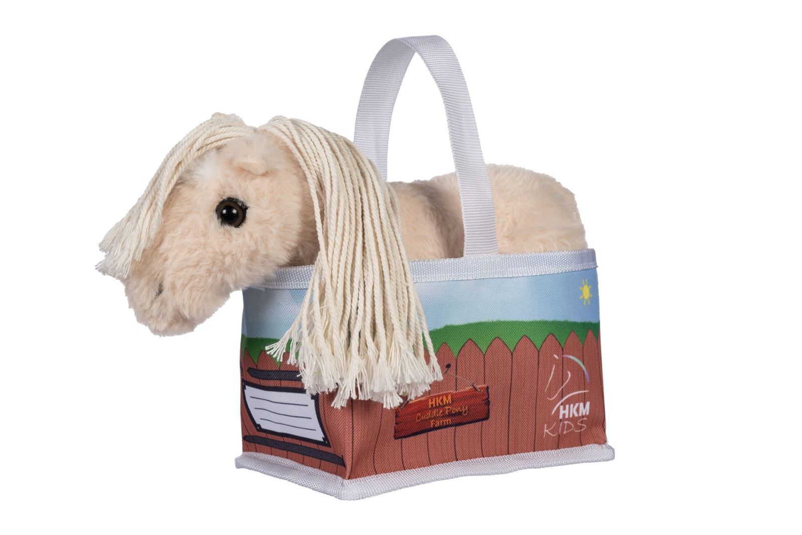 Caballo peluche HKM Sports Equipment Cuddle Pony pequeño - Imagen 1