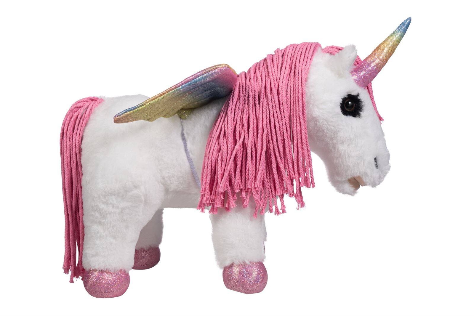 Caballo peluche HKM Sports Equipment Cuddle Pony UNICORNIO - Imagen 1