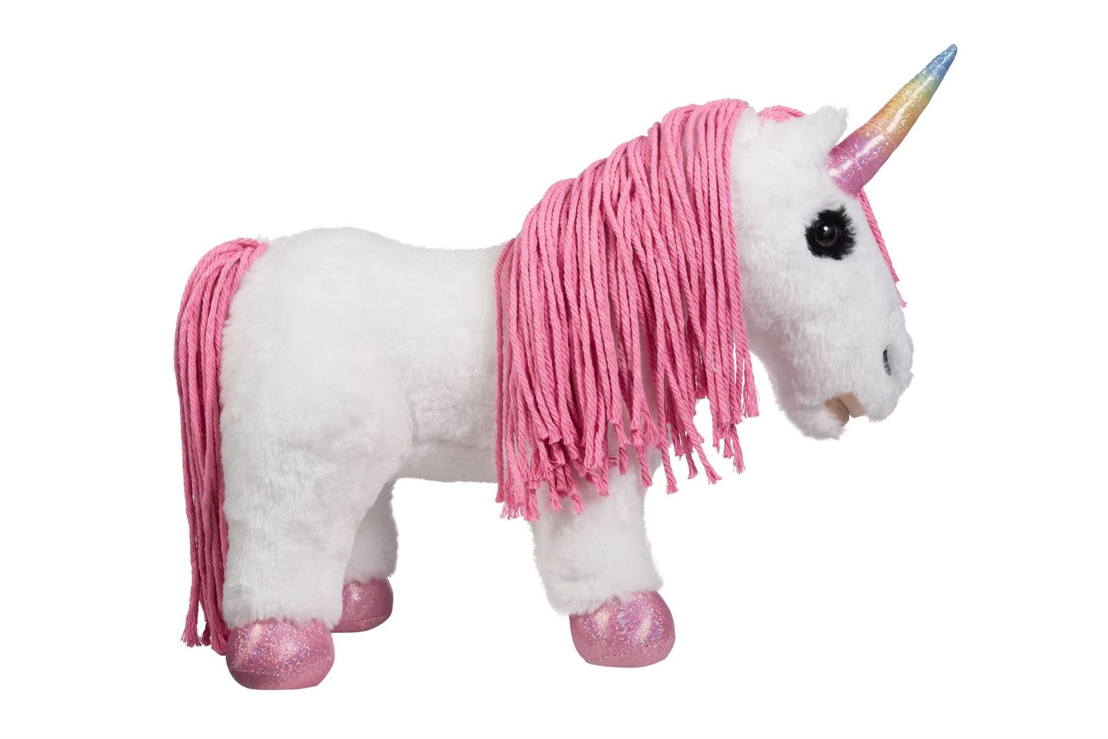 Caballo peluche HKM Sports Equipment Cuddle Pony UNICORNIO - Imagen 4