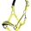 Cabezada cuadra HKM Sports Equipment Reflective amarillo neón con reflectantes TALLA COB - Imagen 1