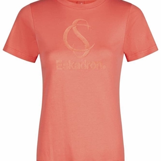 Camiseta ESKADRON mujer classic sport color coral TALLA M - Imagen 2