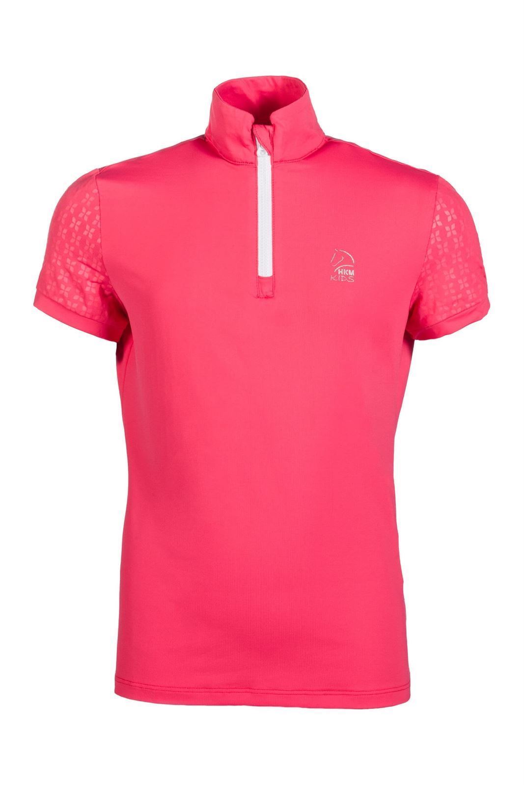 Camiseta técnica HKM Sports Equipment Aymee color rosa TALLA 140 (7-9 años) - Imagen 4