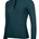 Camiseta técnica mujer HKM Sports Equipment LAURIA GARRELLI Livigno Ribbed color verde - Imagen 2