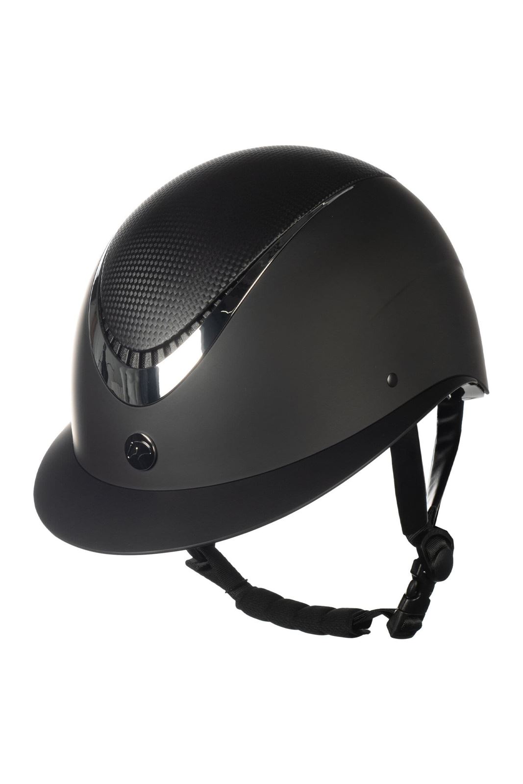 Casco HKM Sports Equipment Alarion color negro/plata talla M 55-57 cm - Imagen 1