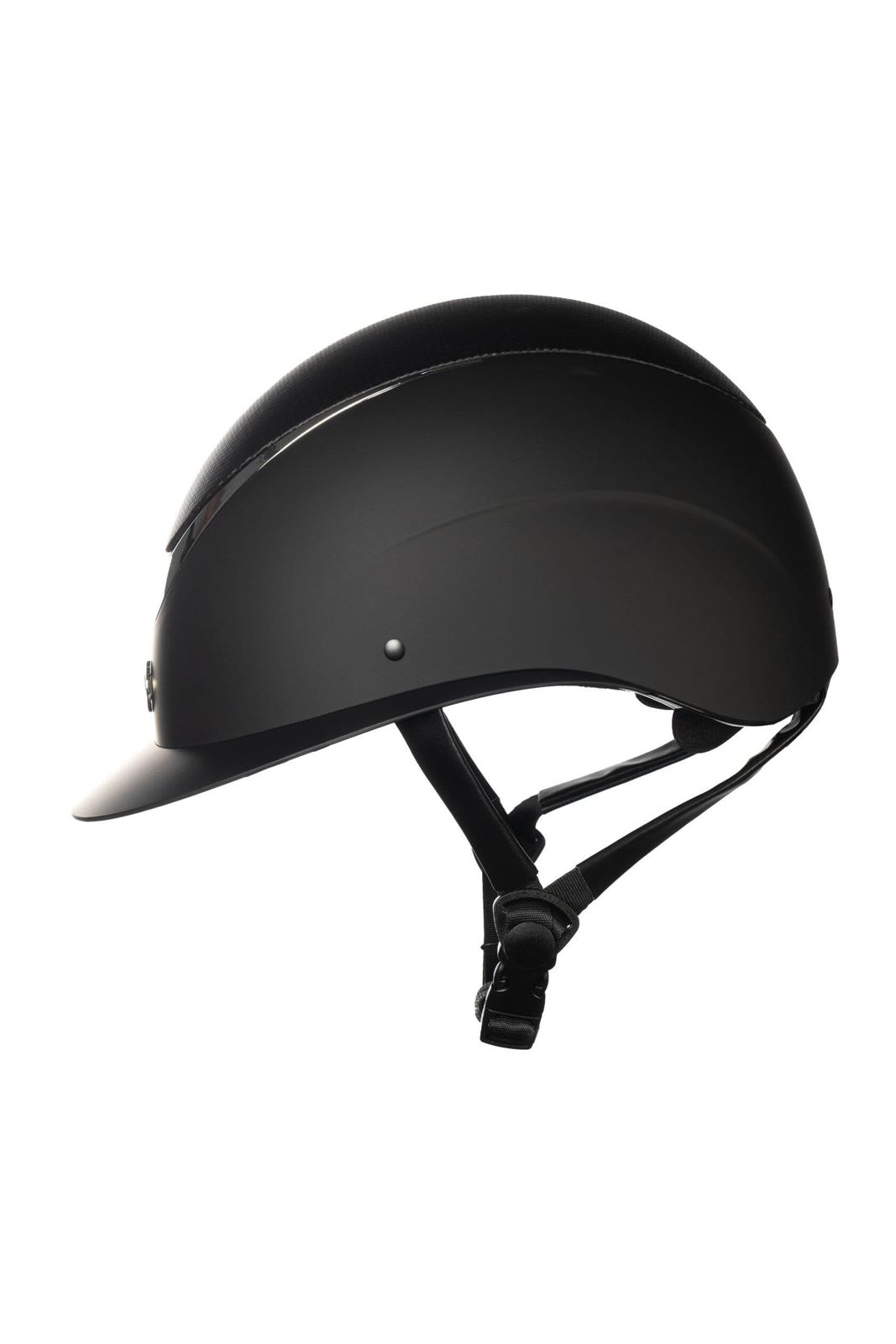 Casco HKM Sports Equipment Alarion color negro/plata talla M 55-57 cm - Imagen 5