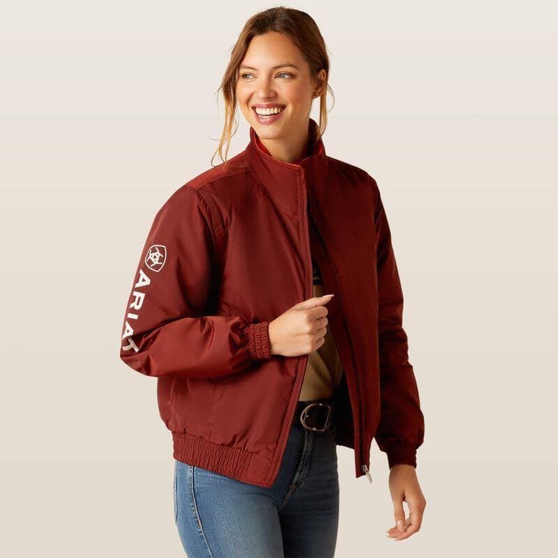 Cazadora mujer ARIAT Stable Jacket color Burnt TALLA M - Imagen 5