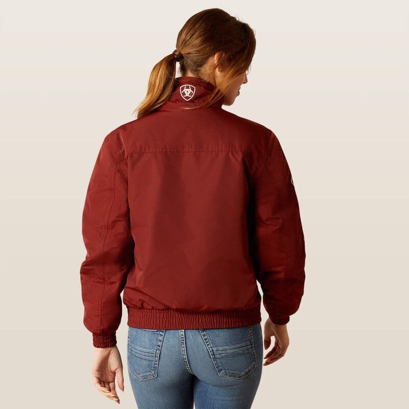 Cazadora mujer ARIAT Stable Jacket color Burnt - Imagen 4