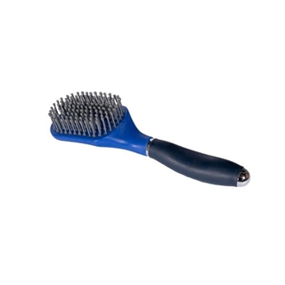 Cepillo crin y cola HKM Sports Equipment Soft azul royal - Imagen 2