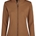 Chaqueta ESKADRON con cremallera color camel - Imagen 1