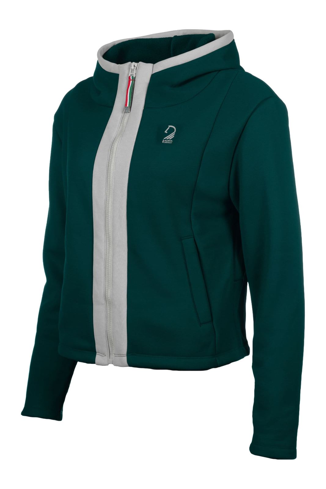 Chaqueta técnica mujer HKM Sports Equipment LAURIA GARRELLI color verde - Imagen 2