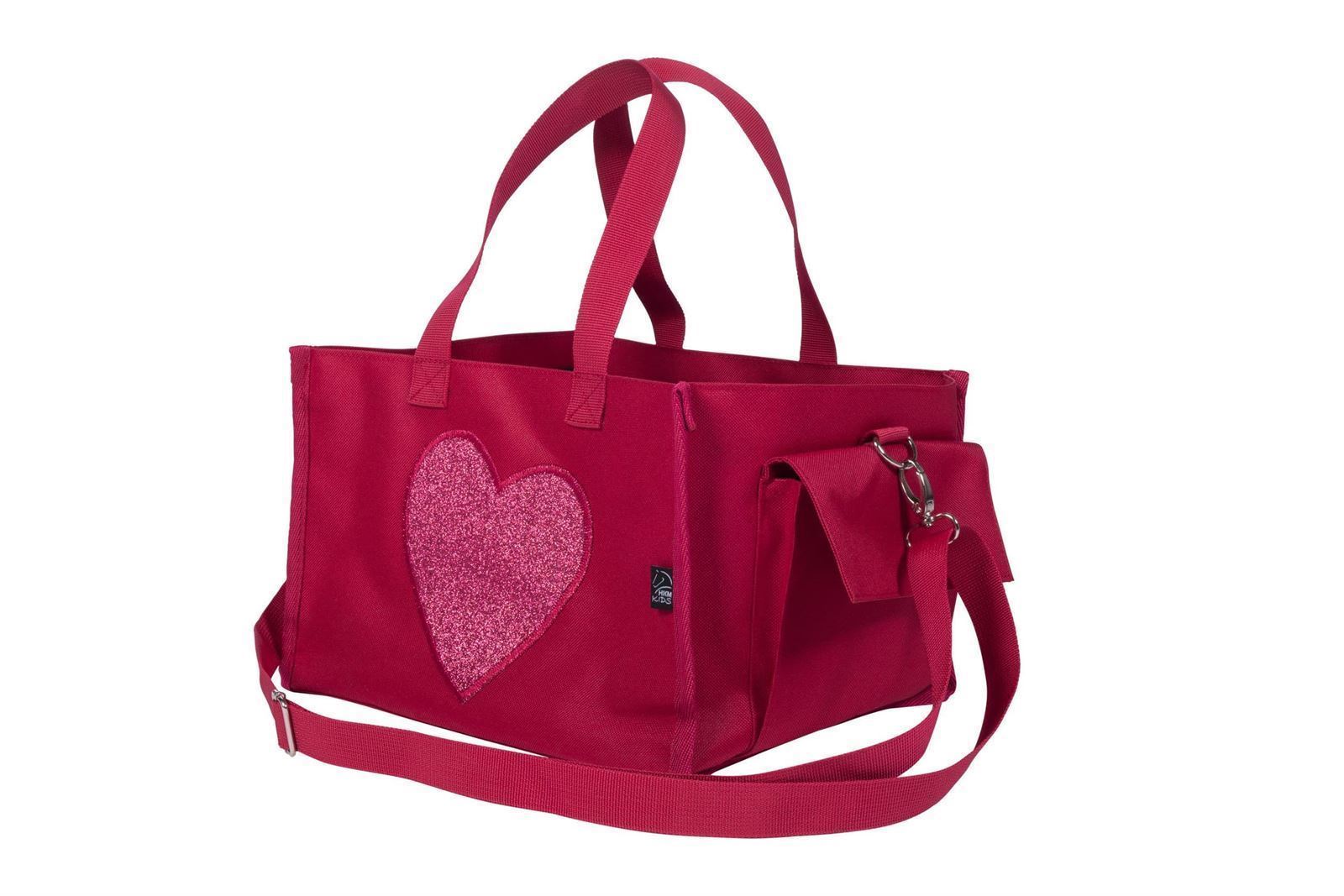 CUDDLE PONY Bolsa transporte HKM Sports Equipment color rosa fucsia - Imagen 3