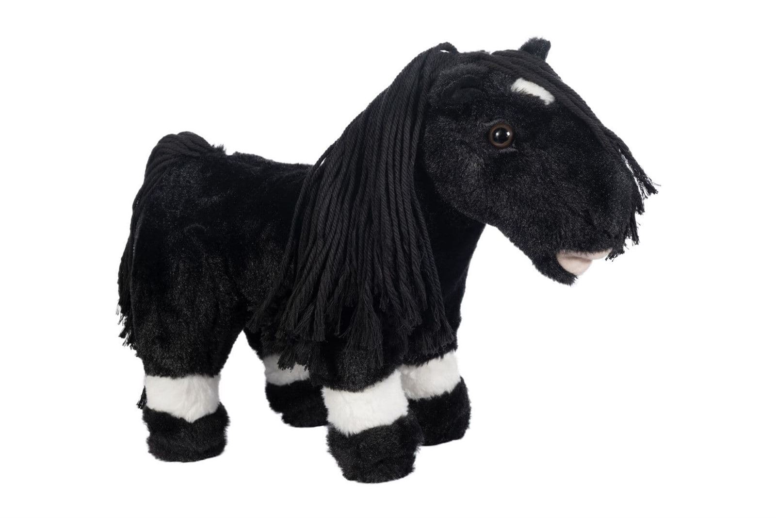 CUDDLE PONY Caballo peluche HKM Sports Equipment color negro - Imagen 1