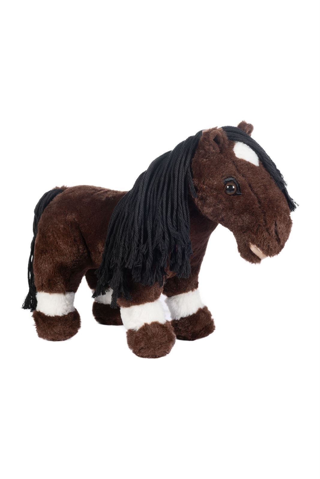 CUDDLE PONY Caballo peluche HKM Sports Equipment marrón oscuro - Imagen 1