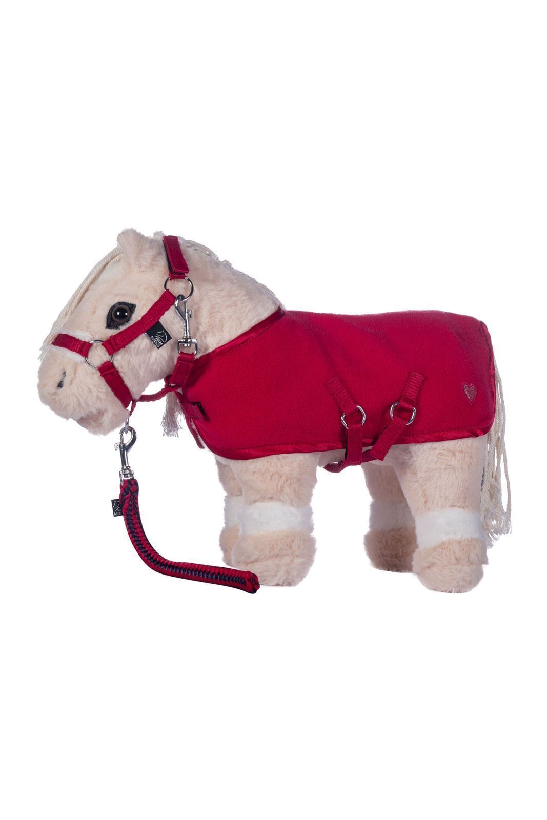 CUDDLE PONY Set accesorios HKM Sports Equipment Manta, cabezada y ramal, color rosa fucsia - Imagen 5