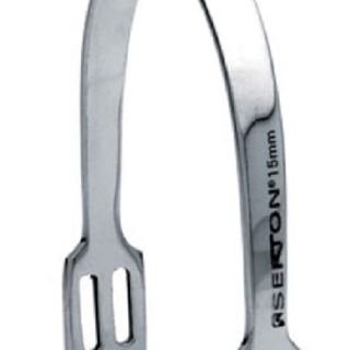 Espuela inglesa SEFTON inox punta bola mujer 15mm - Imagen 1