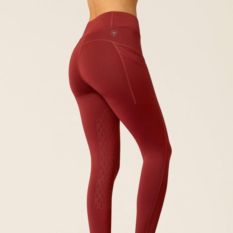 Legging ARIAT mujer AVAIL 2.0 color burnt rodilla silicona - Imagen 3