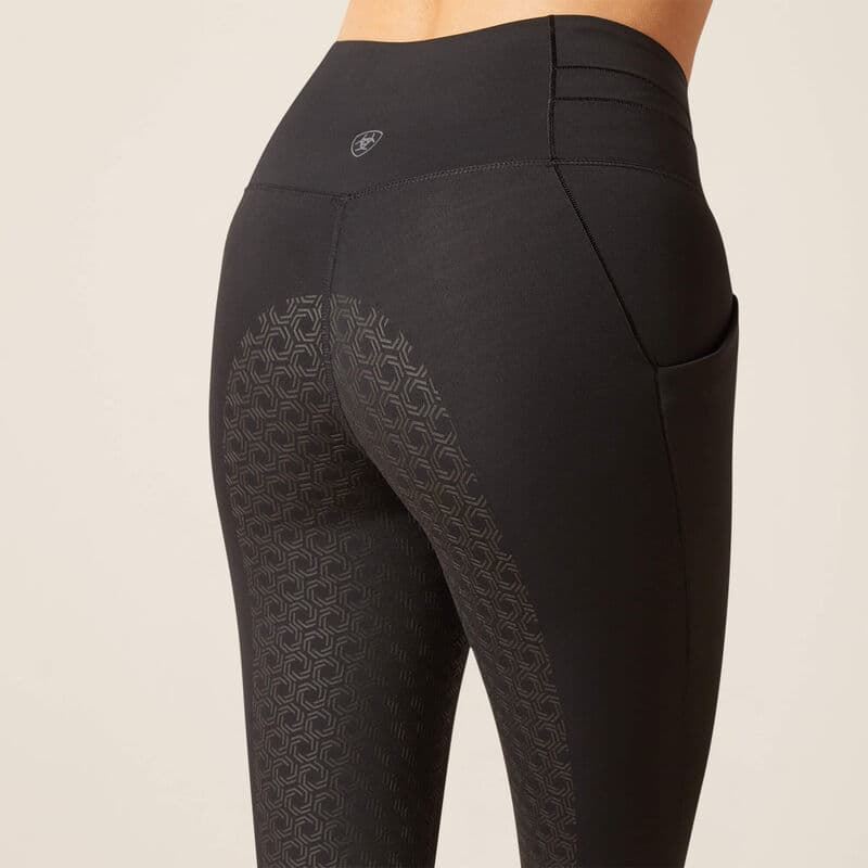 Legging ARIAT mujer EOS 2.0 FULL SEAT TIGHT color negro, culera silicona - Imagen 2