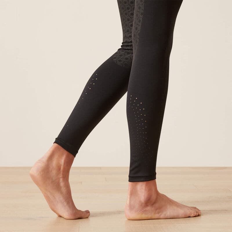 Legging ARIAT mujer EOS 2.0 FULL SEAT TIGHT color negro, culera silicona - Imagen 3