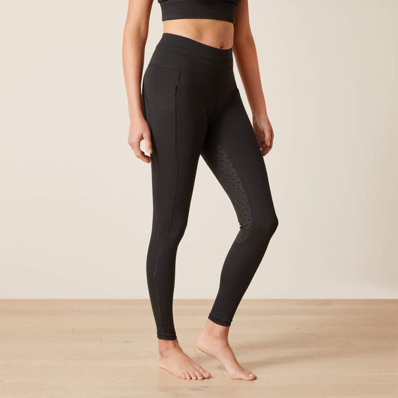 Legging ARIAT mujer EOS 2.0 FULL SEAT TIGHT color negro, culera silicona - Imagen 5