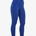 Legging EQUESTRO mujer, grip en culera color azul royal/negro - Imagen 1