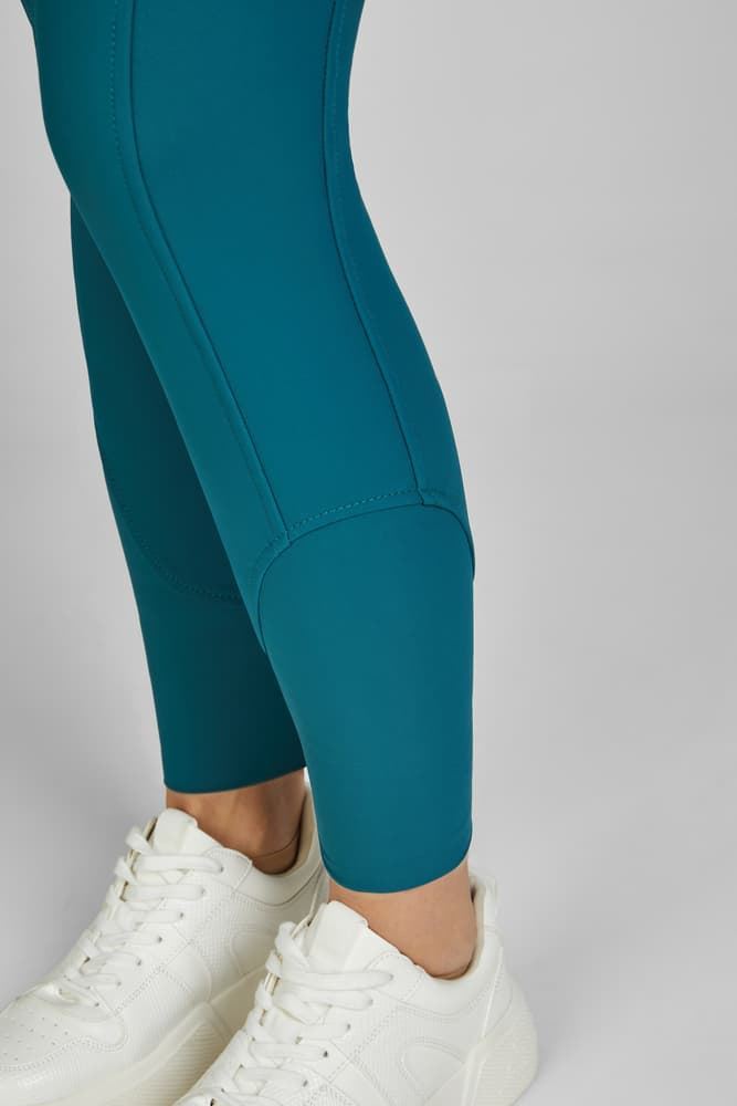 Legging ESKADRON Pro Riding Tight Heritage color verde antiguo culera grip - Imagen 5