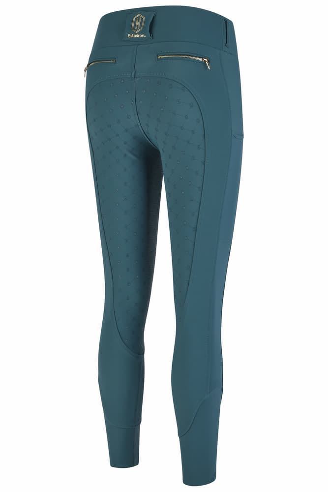 Legging ESKADRON Pro Riding Tight Heritage color verde antiguo culera grip - Imagen 6