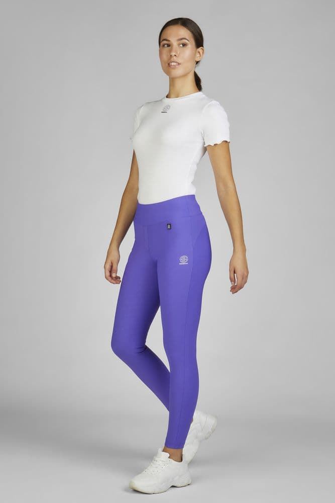 Legging ESKADRON Tight PRO Dynamic color púrpura, culera grip - Imagen 1