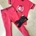 Legging HKM Sports Equipment niña Aymee grip en rodilla color rosa TALLA 128 (6-7 años) - Imagen 1