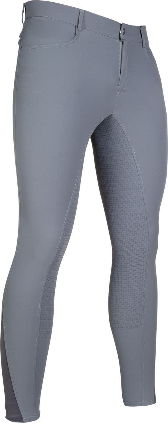 Pantalón caballero HKM Sportive culera silicona, color gris TALLA 42 ESPAÑOLA - Imagen 1