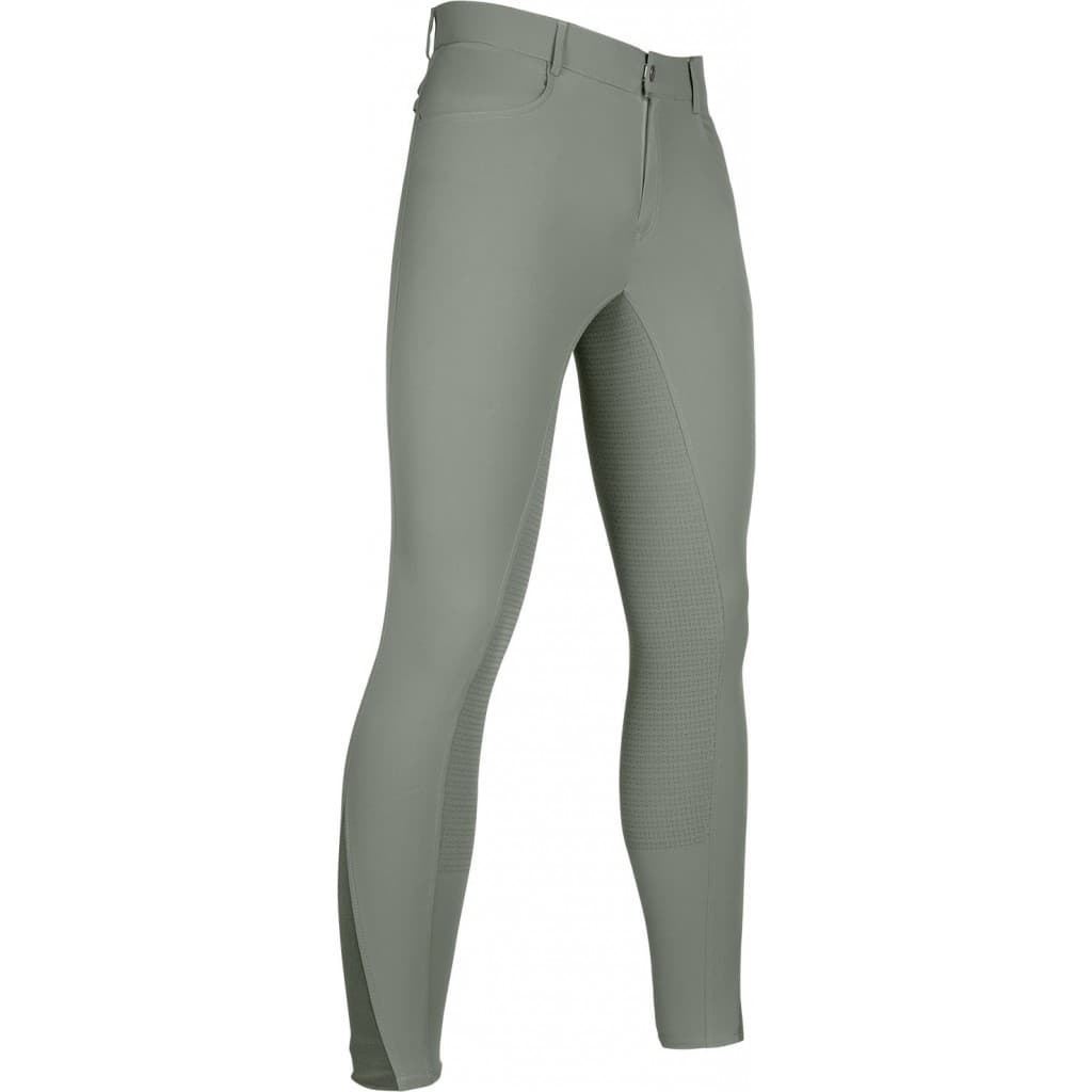 Pantalón caballero HKM Sportive culera silicona, verde oliva TALLA 40 ESPAÑOLA - Imagen 1