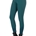 Pantalón mujer LAURIA GARRELLI HKM Sports Equipment Livigno culera de grip, color verde - Imagen 2