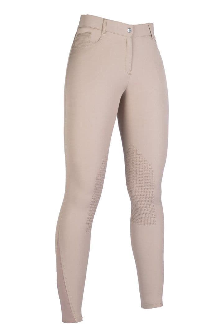 Pantalón Unisex HKM Sports Equipment Sunshine color beige grip rodilla TALLA 8-9 AÑOS - Imagen 1