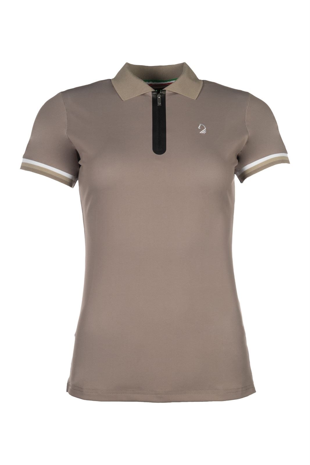 Polo mujer LAURIA GARRELLI color taupe - Imagen 1