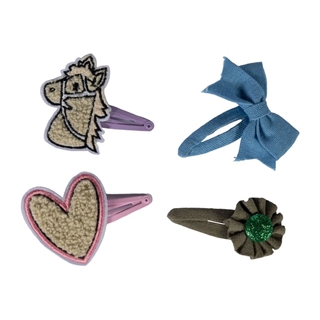 Set de 4 pinzas para el pelo HKM Sports Equipment - Imagen 1