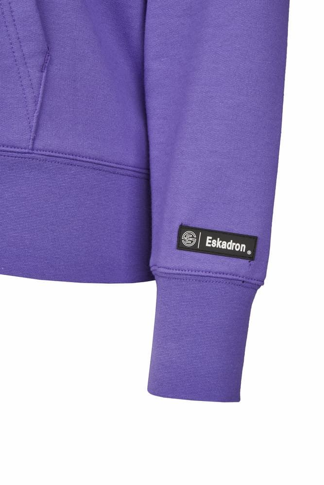 Sudadera ESKADRON Zip Hood Dinamic color púrpura - Imagen 4